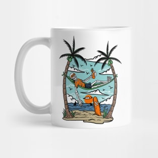 relax beach Mug